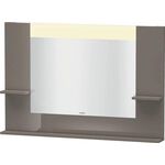 Duravit Spiegel VERO 142x1200x800mm Be flannel grey hochglanz