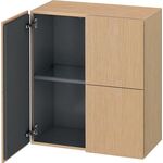 Duravit Halbhochschrank L-CUBE 700x363x800mm eiche gebürstet