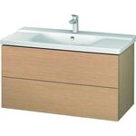 Duravit Waschtischunterbau L-CUBE 1020x481x555mm eiche gebürstet