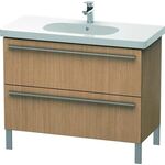 Duravit Waschtischunterbau X-LARGE 1000x470x668mm europäische eiche
