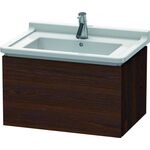 Duravit Waschtischunterbau L-CUBE 469x670x408mm nussbaum gebürstet
