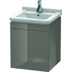 Duravit Waschtischunterbau L-CUBE 447x460x558mm Ans li fla grey hochglanz