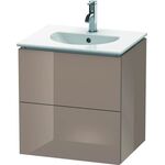 Duravit Waschtischunterbau L-CUBE 419x520x550mm cappuccino hochglanz