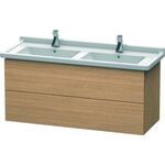 Duravit Waschtischunterbau L-CUBE 469x1220x558mm europäische eiche
