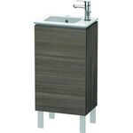 Duravit Waschtischunterbau L-CUBE 294x420x704mm Anschlag links pine terra