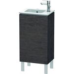 Duravit Waschtischunterbau L-CUBE 294x420x704mm Ans re Ei dunkel gebürstet
