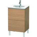 Duravit Waschtischunterbau L-CUBE 419x520x704mm europäische eiche
