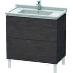 Duravit Waschtischunterbau L-CUBE 469x820x712mm eiche dunkel gebürstet