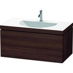 Duravit Möbelwaschtisch DARLING NEW 1000x540mm o ÜL 1 HL kastanie dunkel