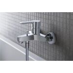 Duravit Einhebel-Wannenmischer B.2 Aufputz chrom