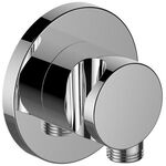Keuco Schlauchanschluss IXMO mit Brausehalter Rosette rund vc