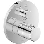 Duravit Fertigmontage-Set C.1 UP-WT m Ab-/Umstellv Sicherung rund chr