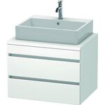 Duravit Konsolenunterschrank DURASTYLE 512x700x548mm weiß matt/weiß matt