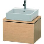 Duravit Konsolenunterschrank L-CUBE 400x620x477mm eiche gebürstet