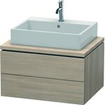 Duravit Konsolenunterschrank L-CUBE 400x720x547mm pine silver