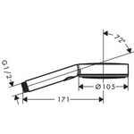 HG Handbrause PULSIFY SELECT 105 3jet Activation EcoSmart Version mattweiß