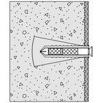 Hewi Befestigungsmaterial 801/805 Klappsitz für Porenbeton (P2)