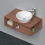 Duravit Waschtischunterbau Compact D-NEO 1 of Fach 260x800x480mm nussbaum natur