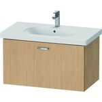 Duravit Waschtischunterbau XBASE 1 Auszug 448x800x458mm eiche natur
