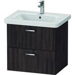 Duravit Waschtischunterbau XBASE 2 Schubk 560x580x448mm kastanie dunkel