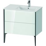 Duravit Waschtischunterbau XVIU 594x810x480mm Prof. sw ma weiß hochglanz
