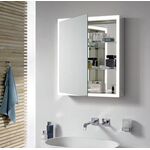 Emco LED-Lichtspiegelschrank PRIME UP 1600x730mm 3-t mit Lichtpaket schwarz