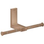 Toilettenpapierhalter AXOR UNIVERSAL doppelt brushed red gold