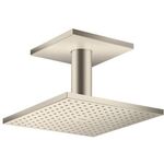 Kopfbrause 250/250 1jet AXOR Deckenmontage brushed nickel