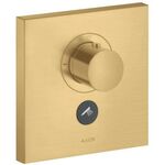 Thermostat SQUARE AXOR SHOWERSOLUTIONS Highflow UP f 1 Verbr u 1Abgang bru go o