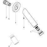 Wanneneinlauf AXOR STARCK DN 20 brushed nickel