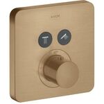 Thermostat SHOWERSELECT SOFT AXOR UP für 2 Verbraucher brushed bronze