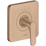 Abstellventil AXOR CITTERIO M DN 15/DN 20 UP m HGri brushed red gold