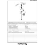 Kludi Waschtisch-EHM PURE&SOLID EcoPlus, mit Ablaufgarnitur 75mm chrom