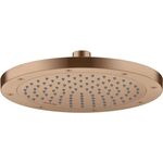 HG Kopfbrause AXOR 245, 1 jet, EcoSmart brushed red gold