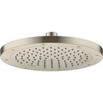 HG Kopfbrause AXOR 245, 1 jet, EcoSmart brushed nickel