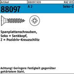 Spanplattenschraube R 88097 Seko PZ 3,5x 40-Z A 2 200 Stück - VPE: 200