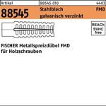 Metallspreizdübel R 88545 FMD 10x60 Stahlblech galv.verz. 50St. FISCHER - VPE: 50