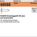 Einschlaggerät R 88588 FZE 12 plus Stahl 1 Stück FISCHER