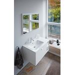 Duravit Spiegel BRIOSO 700x820x35mm, mit Beleuchtung weiß matt