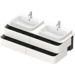 Duravit WTU HAPPY D.2 PLUS 1600x550mm 4 Schubk we sdm ES Ah rechts