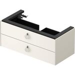 Duravit Waschtischunterbau WHITE TULIP 984x410mm 2 Schubk No we sdm ES Ei mitte