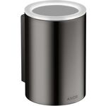 Zahnputzbecher Axor Universal Circular polished black chrome
