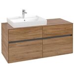 V&B Waschtischunterschrank COLLARO 120x54,8x50cm WT li Kansas Oak