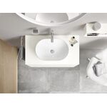 Duravit Waschtischunterbau L-CUBE 820x482x550mm we hgl La ES Ahorn