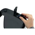 Abfallsammler NO TOUCH 35L 35l H690mm VA/Ku.metallic silber DURABLE