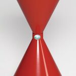 Standascher D400xH730mm rot Stahlbl.VAR