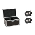 EUROLITE Set 2x LED CBB-2 WW/CW Fairlight + Case