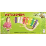 BGB Metallophon Holz mit 8 Noten