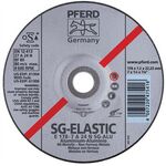 Schruppscheibe SG ALU D125xS7,2mm gekr.Alu.Bohr.22,23mm PFERD - VPE: 10