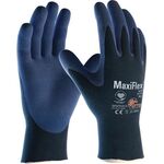 Handschuhe MaxiFlex Elite 34-274 Gr.7 blau Nyl.m.Nitrilmikroschaum EN 388 Kat.II - VPE: 12